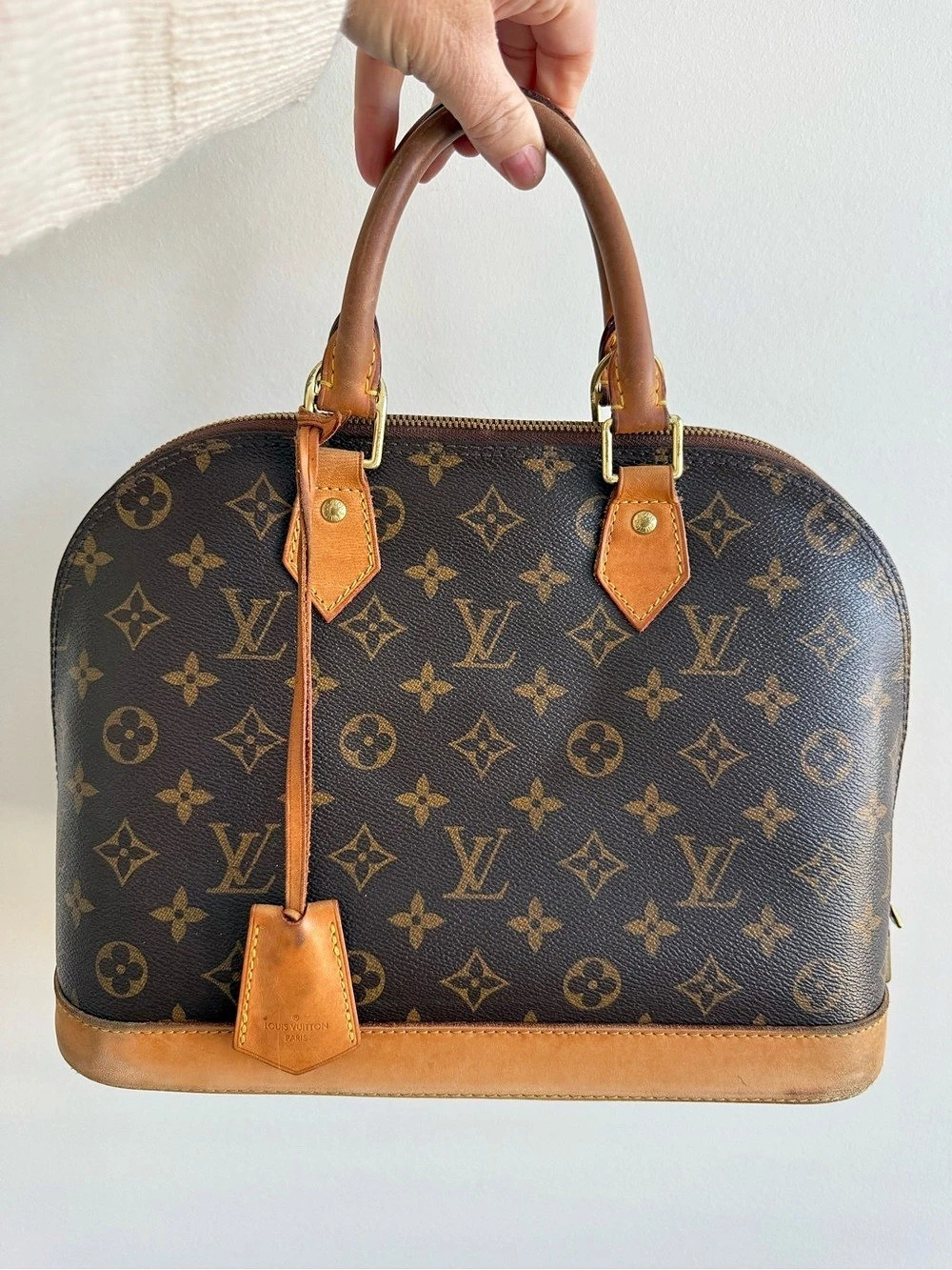 Full Set! Vintage Louis Vuitton Monogram Alma PM - My First Luxury Bag!